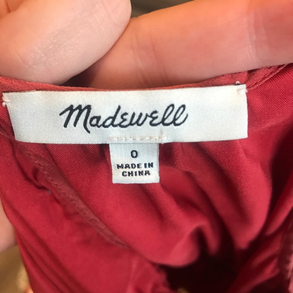 Madewell Burnt Orange With Tie Bow Straps 0 - Picture 7 of 7